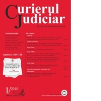 Curierul Judiciar, Nr. 1/2015