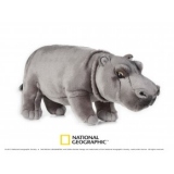 Jucarie din plus National Geographic Hipopotam 31 cm