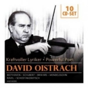 DAVID OISTRAKH - Powerful Poet BEETHOVEN Schubert BRAHMS Mendels (set de 10 CD-uri)