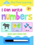 First Time Learning - I Can Write Numbers (3+) (Wipe Clean Pen)