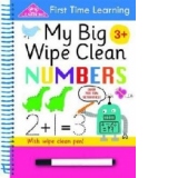 My Big Wipe Clean - Numbers (3+)