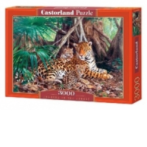 Puzzle 3000 piese Jaguars in the Jungle 300280