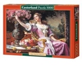 Puzzle 3000 piese Lady in Purple Dress, W. Czachorski 300020