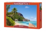 Puzzle 3000 piese Tropical Beach Seychelles 300228