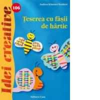 Teserea cu fasii de hartie - Idei creative 106