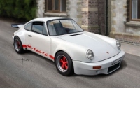 MODEL SET PORCHE CARRERA RS 3.0
