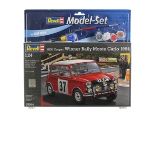 Model Set Mini Cooper Winner Rally Monte - Revell 67064