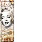 Semn de carte metalic Marilyn Monroe