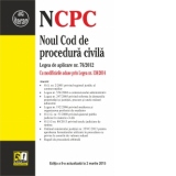 Noul Cod de procedura civila - Editia a 8-a (actualizat 2 martie 2015)