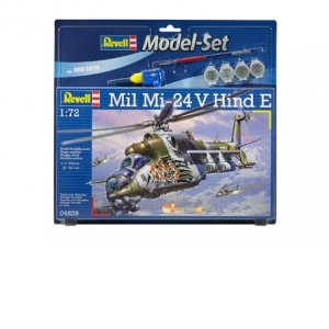 Model Set Elicopter Mil Mi-24V Hind E