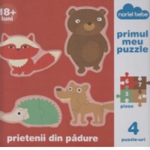 Primul meu puzzle - Prietenii din padure