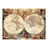 Puzzle - Harta istorica a lumii (1000 piese)