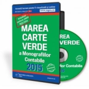 CD Marea Carte Verde a Monografiilor Contabile 2015