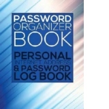 Password Organizer Book (Personal Internet Address & Passwor