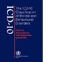 ICD-10 Classification of Mental and Behavioural Disorders