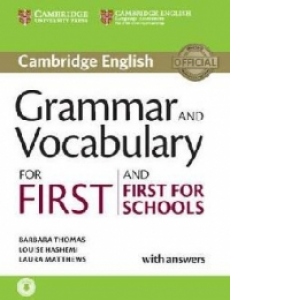 Grammar and Vocabulary for First and First for Schools Book