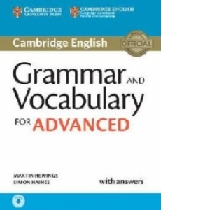 Grammar and Vocabulary for Advanced Book with Answers and Audio: Self-Study Grammar Reference and Practice