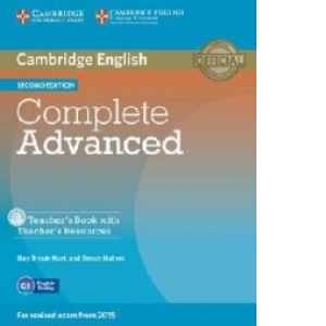 Cambridge English - Complete Advanced Teacher's Book with Teacher's Resources Cd