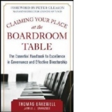 Claiming Your Place at the Boardroom Table: the Essential Ha