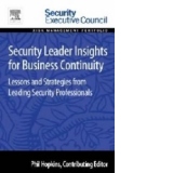 Security Leader Insights for Business Continuity