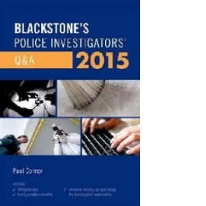 Blackstone's Police Investigators' Q&A 2015