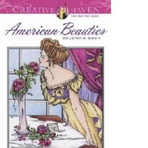 Creative Haven American Beauties Coloring Book
