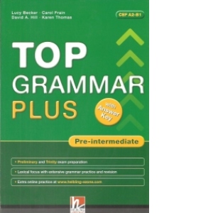 Top Grammar Plus. Pre-intermediate. With Answer Keys