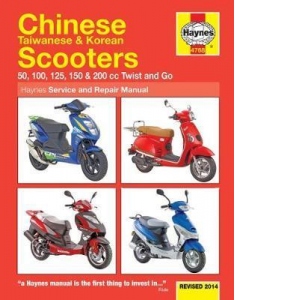 Chinese, Taiwanese & Korean Scooters Service and Repair Manu