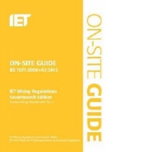 On-Site Guide BS7671:2008(2015) Wiring Regulations