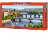 Puzzle 4000 piese Vltava Bridges in Prague 400096