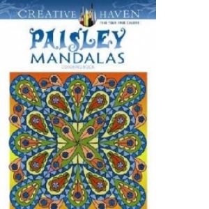 Creative Haven Paisley Mandala Coloring Book