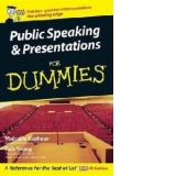 Public Speaking and Presentations For Dummies