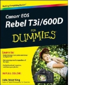 Canon EOS Rebel T3i/600D For Dummies