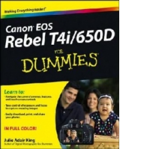 Canon EOS Rebel T4i/650D For Dummies