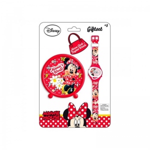 Set cadou ceas mana+ceas masa Minnie Mouse