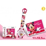 Set cadou ceas mana + portofel Minnie Mouse