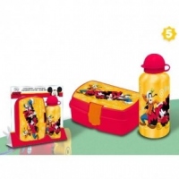 Set recipient Al si cutie plastic sandwich Mickey