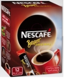 NESCAFE Brasero Original, cafea solubila, 100% naturala, 21.6g (plicuri)
