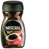 NESCAFE Brasero Strong, cafea solubila, 100% naturala, Borcan 100g