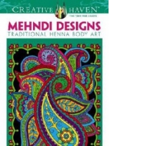 Creative Haven Mehndi Designs Coloring Book
