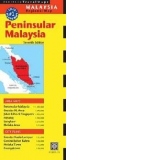Peninsular Malaysia Travel Map