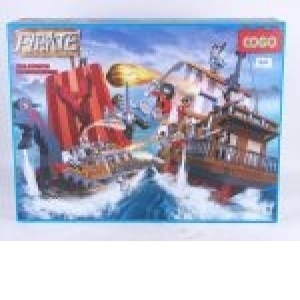 Set cuburi constructii Pirati