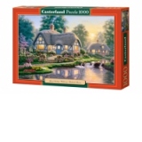 Puzzle 1000 piese Great Cottage Walkway, Richard Burns 102761