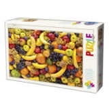 Puzzle 1000 piese High Difficulty - Fruit / Fructe