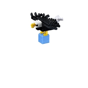 Vultur. Set Constructie 3D Micro Cub - 200.011