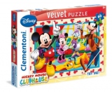 Puzzle 60 piese Velvet - Mickey Mouse Club House - Clementoni 20118