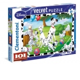 Puzzle 60 piese Velvet - 101 Dalmatieni - Clementoni 20119