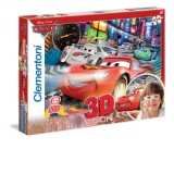 Puzzle 104 piese - 3D - CARS2 - Clementoni 20044