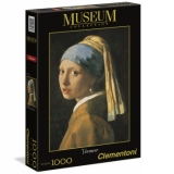 Puzzle 1000 piese Museum - Girl with a pearl Earring - Clementoni 39282