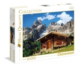 Puzzle 1000 piese HQ - AUSTRIA - The Mountain House - Clementoni 39297